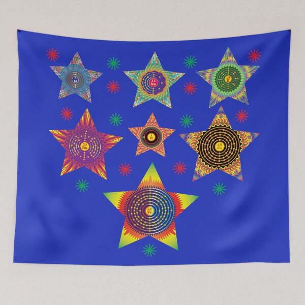 Item preview, Alkali Metals Family Stars designed and sold by Storistir.