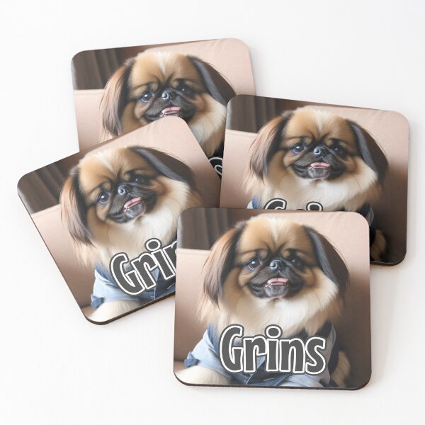 Item preview, KI-generierter Hund 01 "Grins" designed and sold by Cliff-Qi.