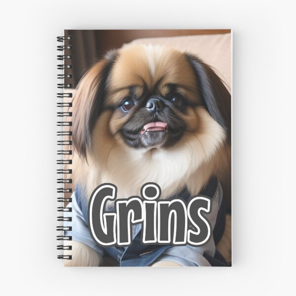 Aperçu de l'œuvre KI-generierter Hund 01 "Grins" créée et vendue par Cliff-Qi.