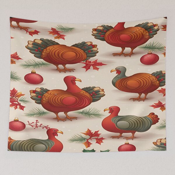 Item preview, Pattern thanksgiving turkey. designed and sold by DaliaSabryTee.