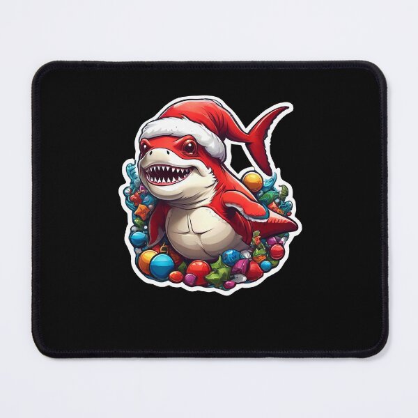 Item preview, Santa Shark Christmas Merry Sharkmas designed and sold by Faysalfashion.
