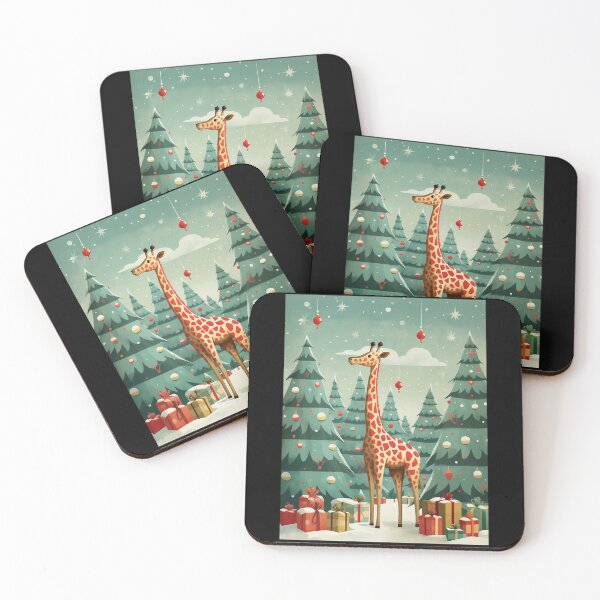 Item preview, Giraffe Next To The Christmas Tree designed and sold by CamilleNorris.