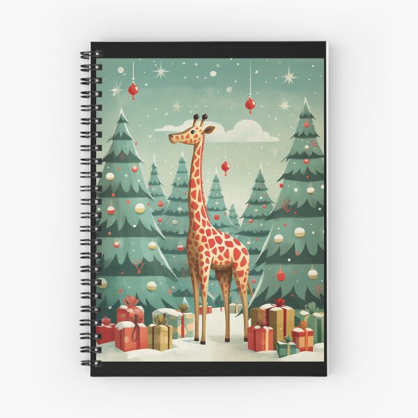 Item preview, Giraffe Next To The Christmas Tree designed and sold by CamilleNorris.