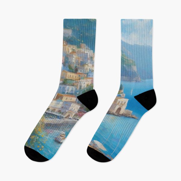 Item preview, Italian Splendor Amalfi Coast Painting designed and sold by Tamas Das.