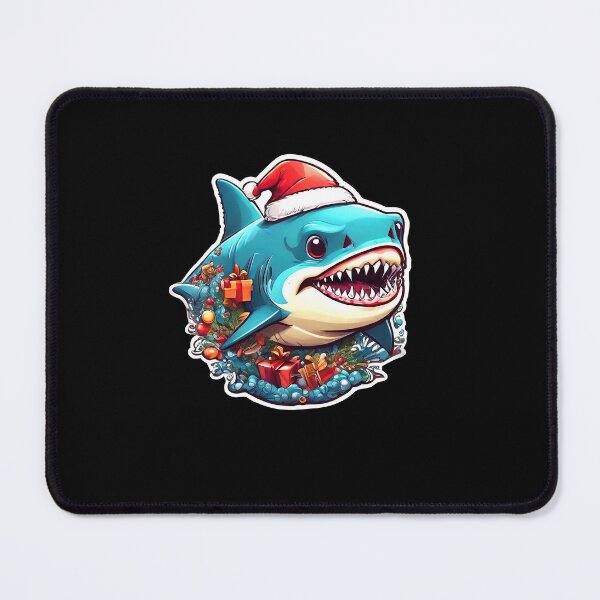 Item preview, Santa Shark Christmas Merry Sharkmas designed and sold by Faysalfashion.