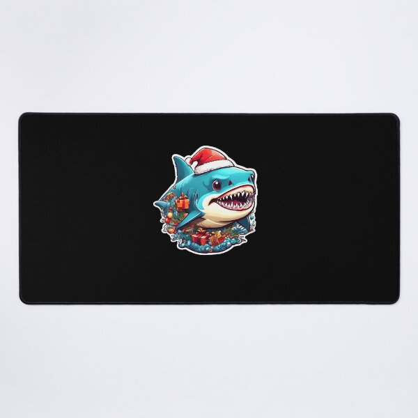 Item preview, Santa Shark Christmas Merry Sharkmas designed and sold by Faysalfashion.