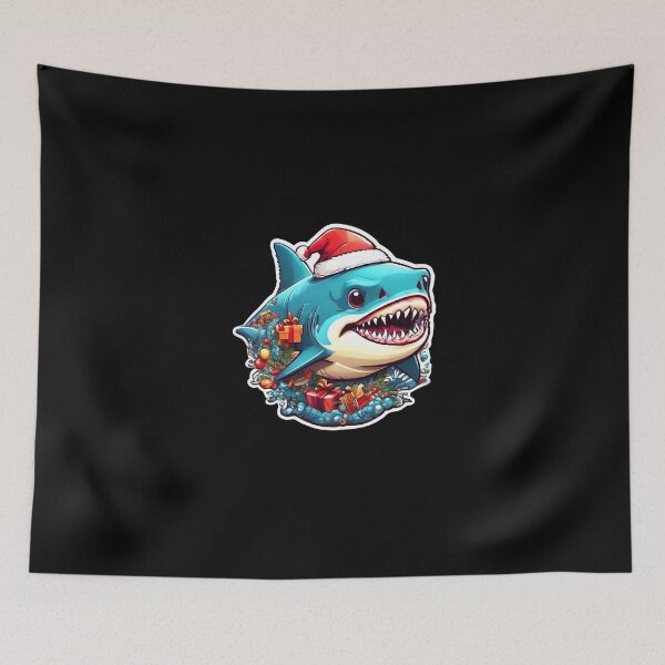 Item preview,  Santa Shark Christmas Merry Sharkmas designed and sold by Faysalfashion.