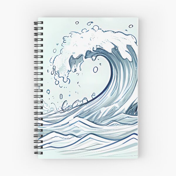 Aperçu de l'œuvre Blue Waves créée et vendue par Michael Yang.