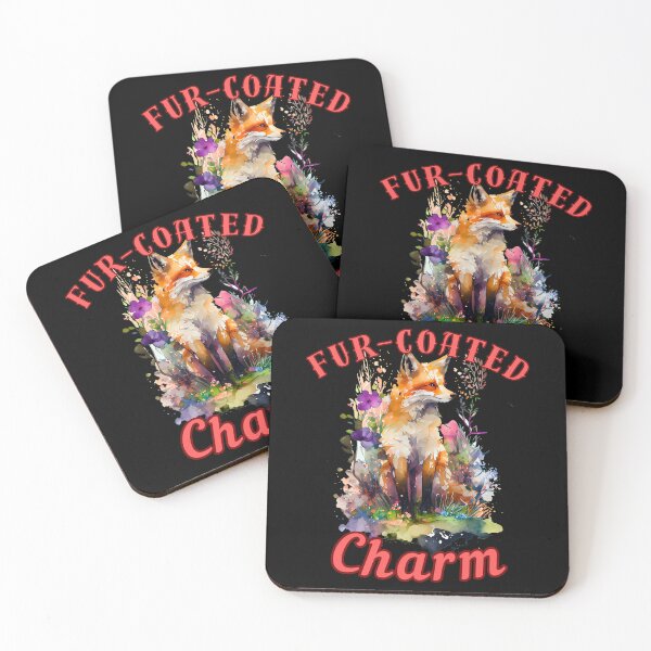 Item preview, Fur-Coated Charm. fox head designed and sold by FoxVibes.