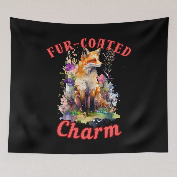 Item preview, Fur-Coated Charm. fox head designed and sold by FoxVibes.