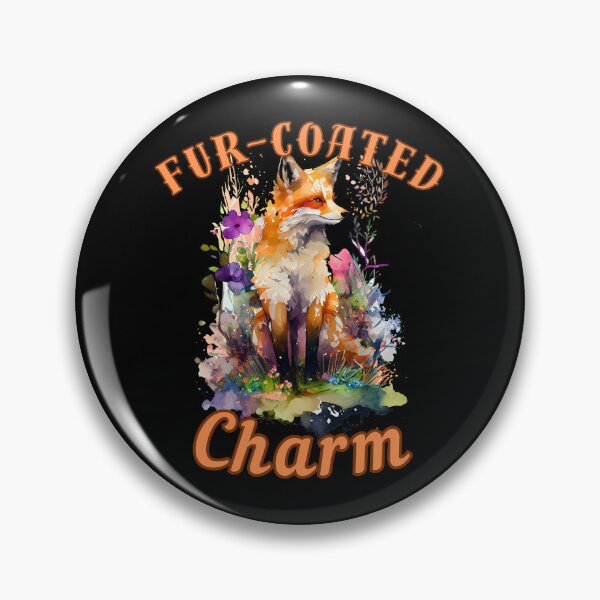 Item preview, Fur-Coated Charm. realistic fox designed and sold by FoxVibes.
