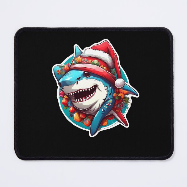 Item preview, Santa Shark Christmas Merry Sharkmas designed and sold by Faysalfashion.