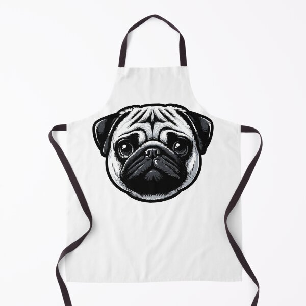 Item preview, Adorable Pug Portrait designed and sold by RyanBelandres.