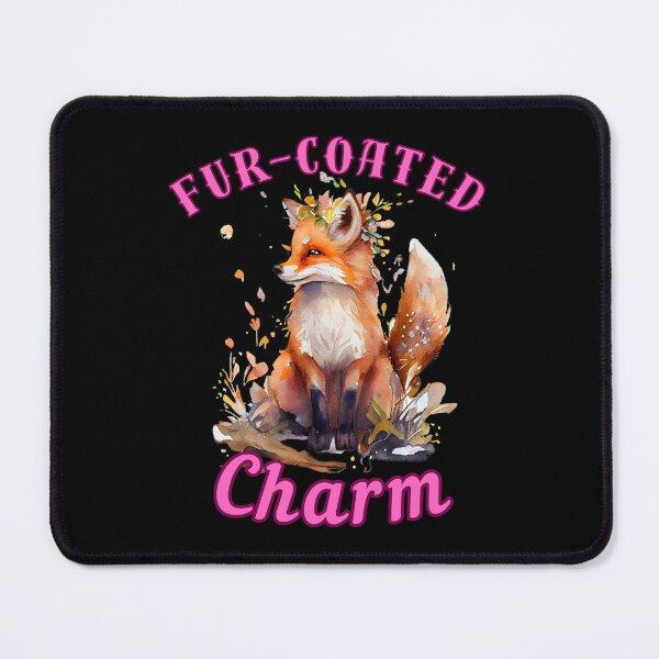 Item preview, Fur-Coated Charm. fox foxes designed and sold by FoxVibes.