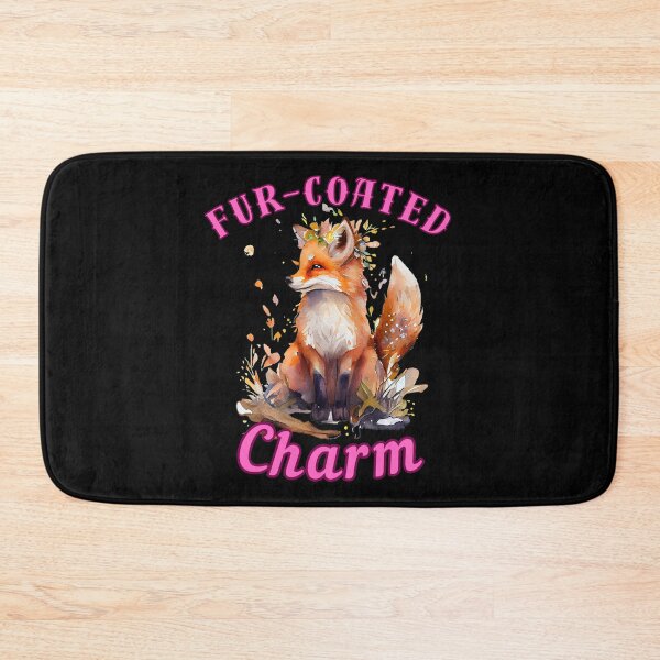 Item preview, Fur-Coated Charm. fox foxes designed and sold by FoxVibes.