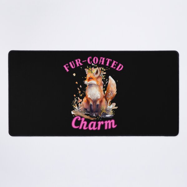 Item preview, Fur-Coated Charm. fox foxes designed and sold by FoxVibes.