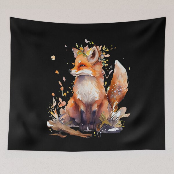 Artikelvorschau, Fuchs Boho entworfen und verkauft von FoxVibes.