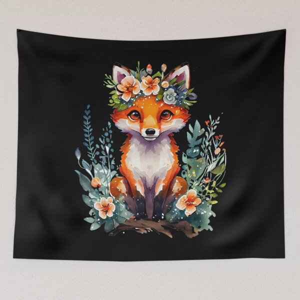 Artikelvorschau, Fuchs Boho entworfen und verkauft von FoxVibes.