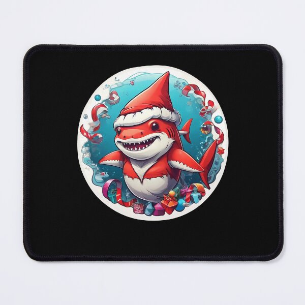 Item preview, Santa Shark Christmas Merry Sharkmas designed and sold by Faysalfashion.