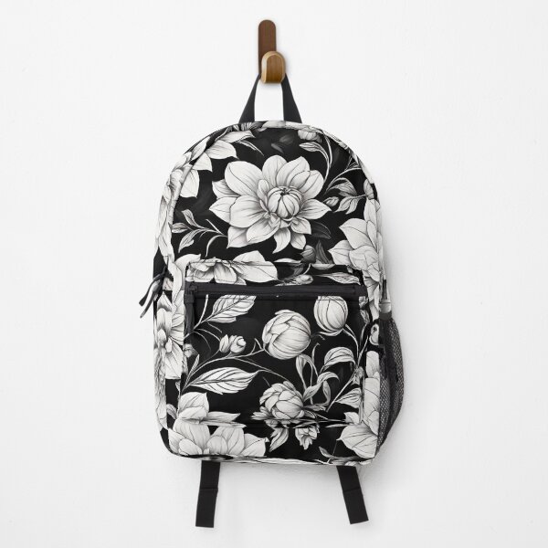 Item preview, Dahlia V - black and white designed and sold by Artful-Capture.