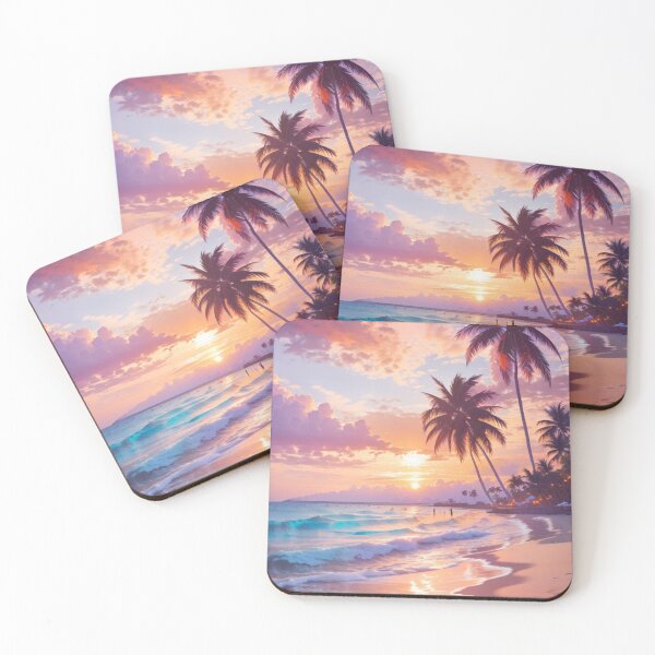 Item preview, 001 The Beach Vibes designed and sold by Alexis Art Collection.
