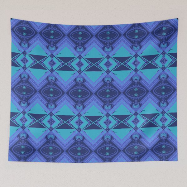 Item preview, 234444 Blue Pattern designed and sold by Tweetyeti.