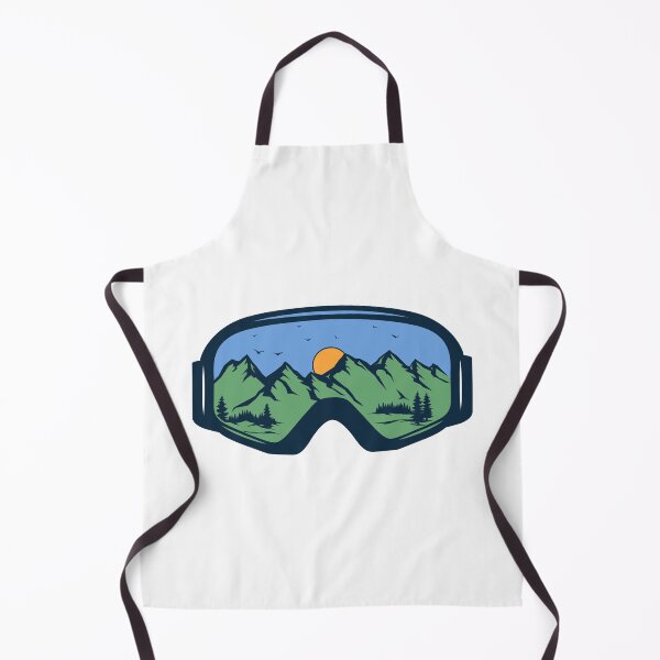 Item preview, Ski Goggles with Ski & Hiking mountain designed and sold by Gravy-tee07.