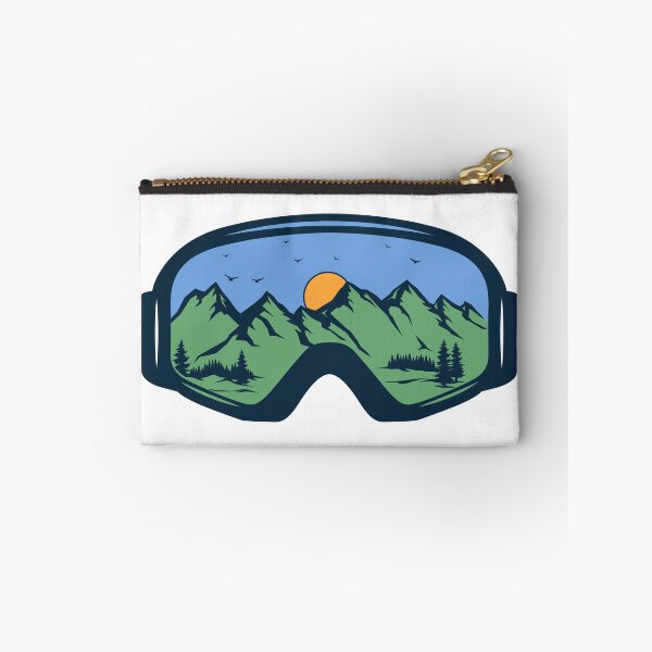 Item preview, Ski Goggles with Ski & Hiking mountain designed and sold by Gravy-tee07.