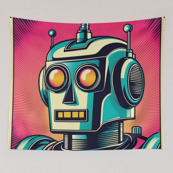 Item preview, Robot Portrait  designed and sold by RobotAIArt.