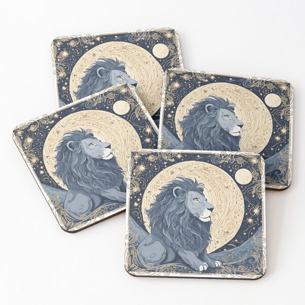 Item preview, The Lion's Gaze Beneath the Night Sky designed and sold by Vault 51.