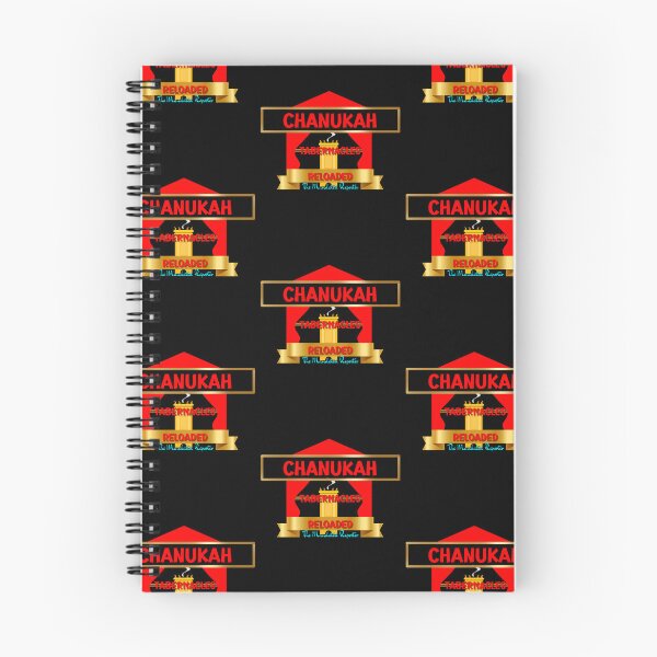 Item preview, Chanukah, Tabernacles Reloaded - Black with Red Writing designed and sold by TheReporter1.