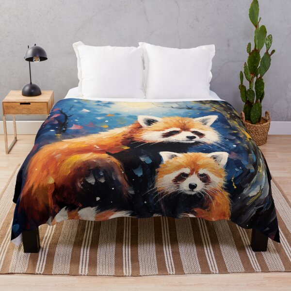 Item preview, red panda family designed and sold by ururuty.