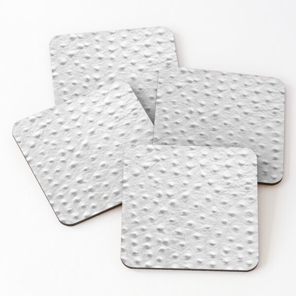 Item preview, White Ostrich Skin designed and sold by Swooncake Press.