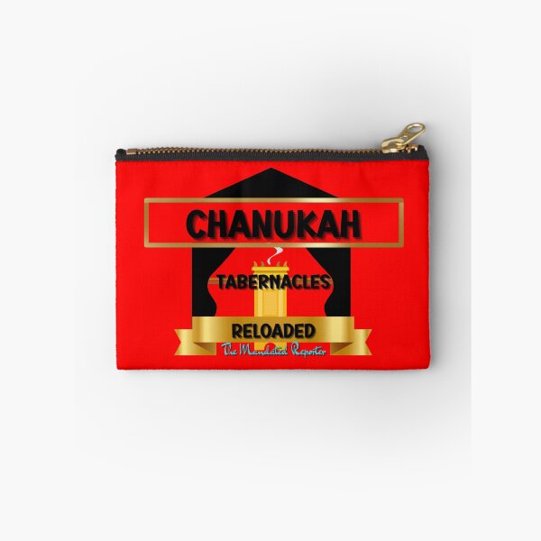 Item preview, Chanukah, Tabernacles Reloaded - Red with Black Writing designed and sold by TheReporter1.
