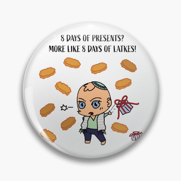 Item preview, Hanukkkah Series: 8 Days of Latkes designed and sold by Jgeivett.
