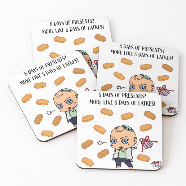 Item preview, Hanukkkah Series: 8 Days of Latkes designed and sold by Jgeivett.