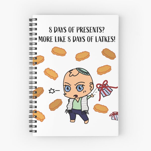 Item preview, Hanukkkah Series: 8 Days of Latkes designed and sold by Jgeivett.