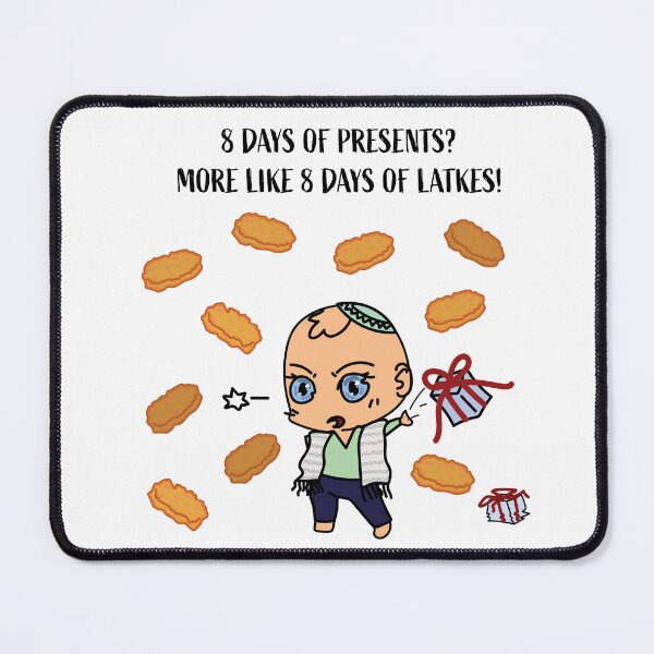 Item preview, Hanukkkah Series: 8 Days of Latkes designed and sold by Jgeivett.