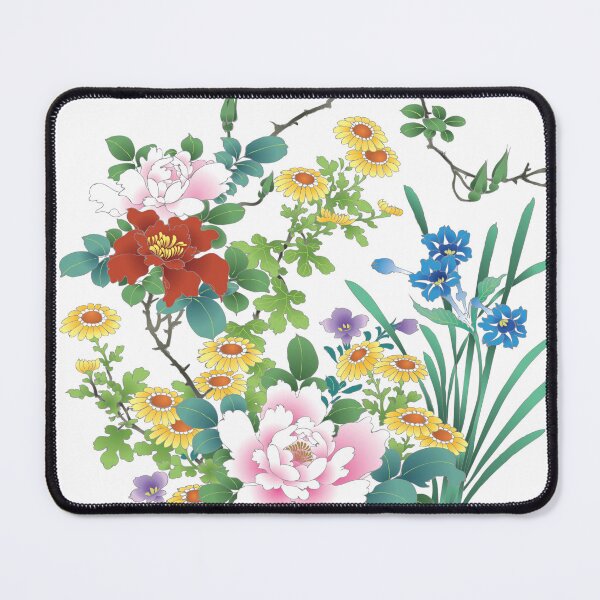 Item preview, Japanese Vintage Floral Kimono Pattern designed and sold by Vicky Brago-Mitchell®.