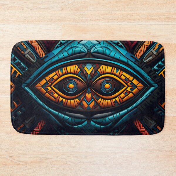 Artikelvorschau, Indisches Maya-Azteken-Boho-Stammes-Ethnisches Muster entworfen und verkauft von Vector Scout Lab.
