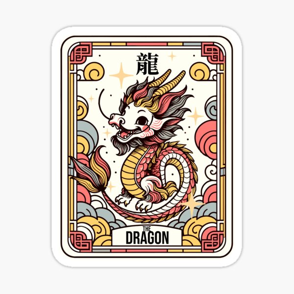 Lunar New Year Stickers for Sale