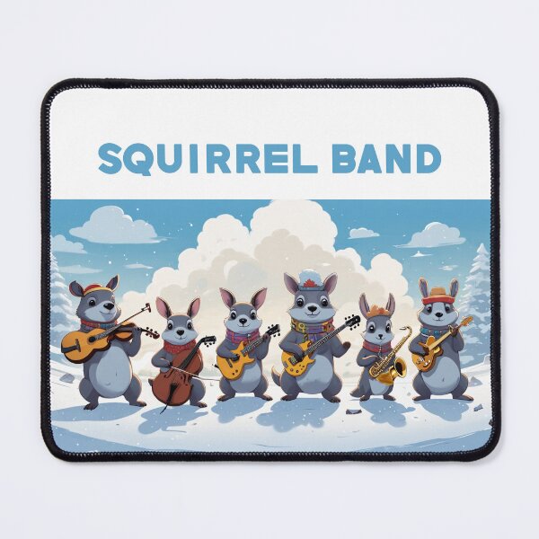 Item preview, Musical squirrels designed and sold by Artbellachi.