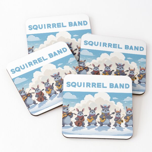 Item preview, Musical squirrels designed and sold by Artbellachi.