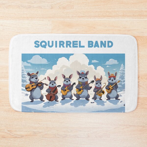 Item preview, Musical squirrels designed and sold by Artbellachi.