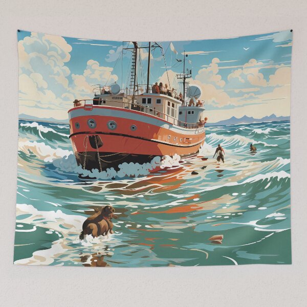 Item preview, Maritime Rescue at Sea designed and sold by Felix Tanner.