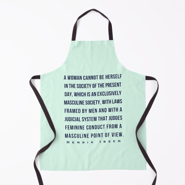 Item preview, Copy of Henrik Ibsen quote: A woman cannot be herself in the society of the present day, designed and sold by artbleed.