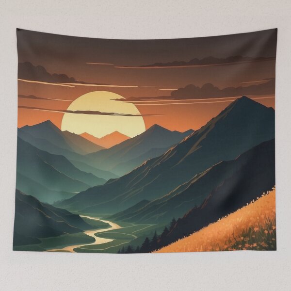 Item preview,  002 The Sun Rising designed and sold by Alexis Art Collection.