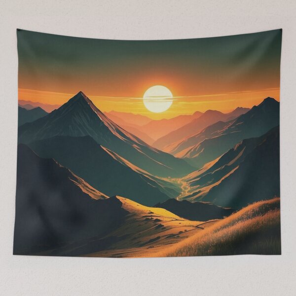 Item preview, 004 The Sun Rising designed and sold by Alexis Art Collection.