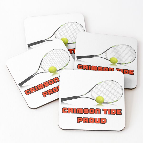 Item preview, Crimson Tide Tennis Pride designed and sold by Blue Dahlia Designs WI.