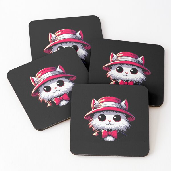 Item preview, Fashionable Cat with Stylish Hat designed and sold by lettersorenyu.